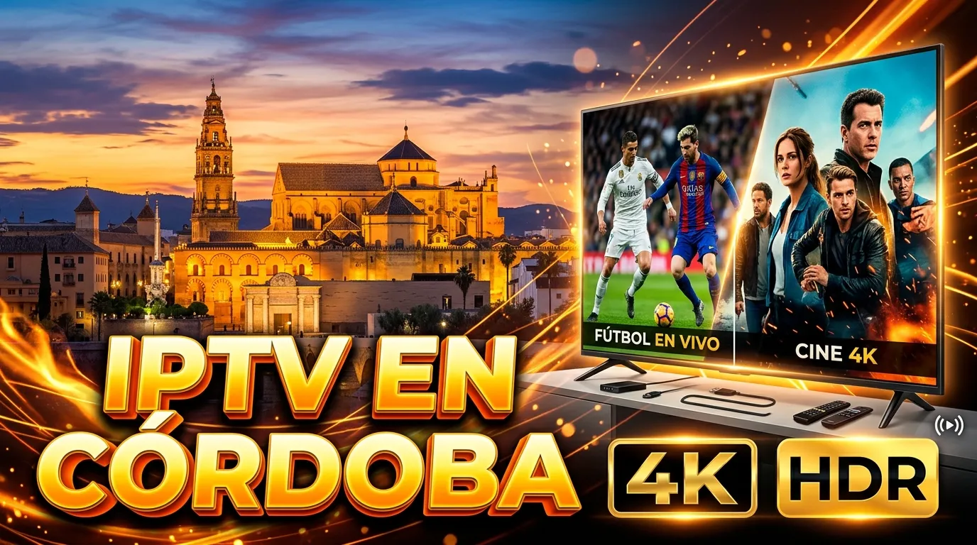 IPTV en Córdoba: televisión online estable y en alta calidad