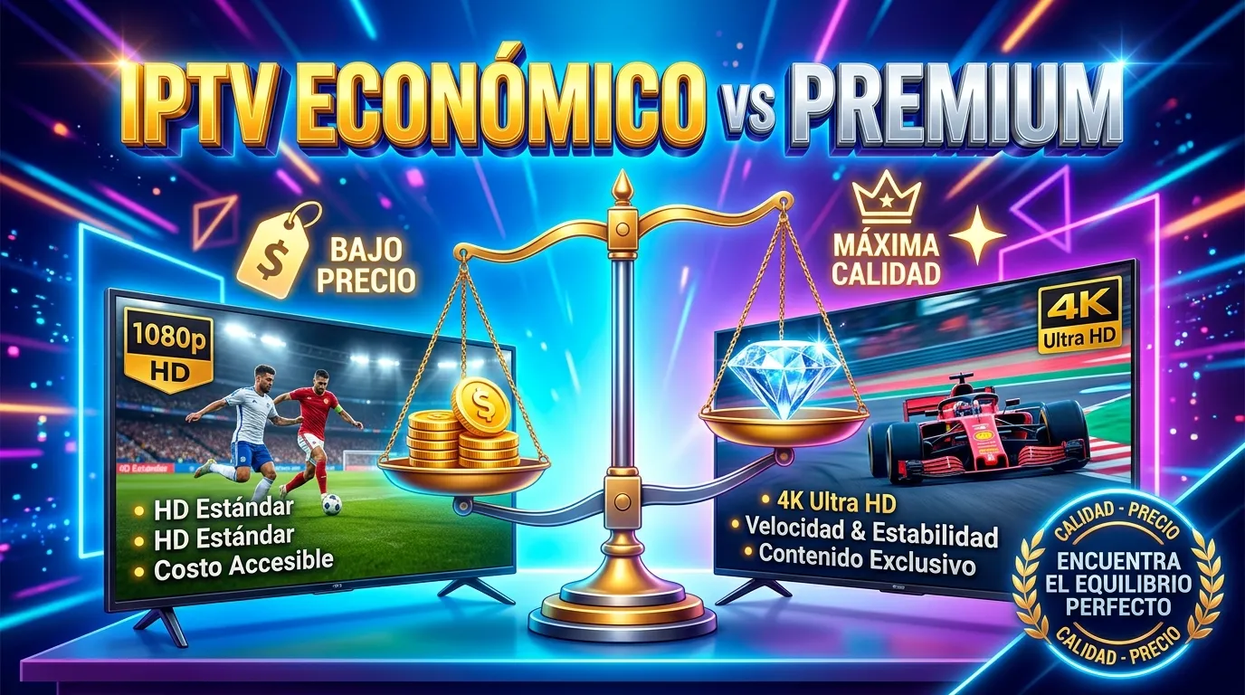 IPTV España económico y Premium: cómo comparar calidad y precio