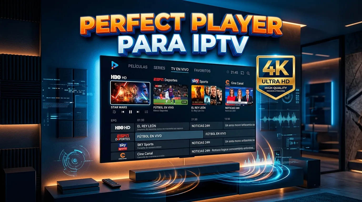 Perfect Player para IPTV: compatibilidad y calidad de imagen