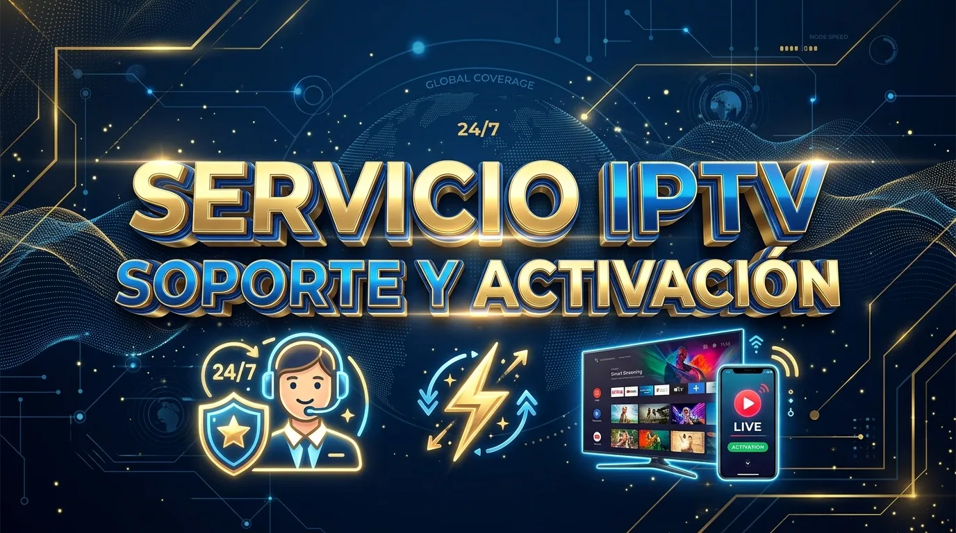 Servicio IPTV España: soporte, activación y ayuda con dispositivos — MarcaIPTV